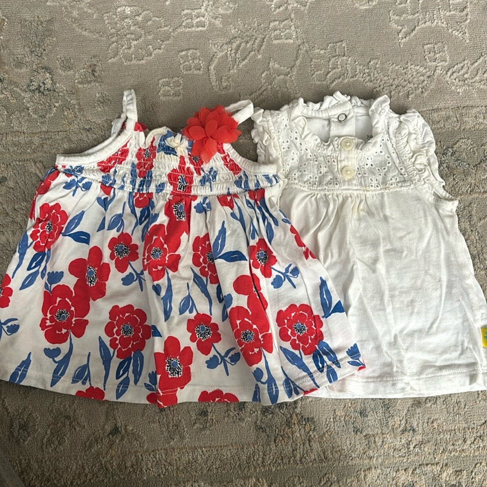 Baby Dress and baby shirt